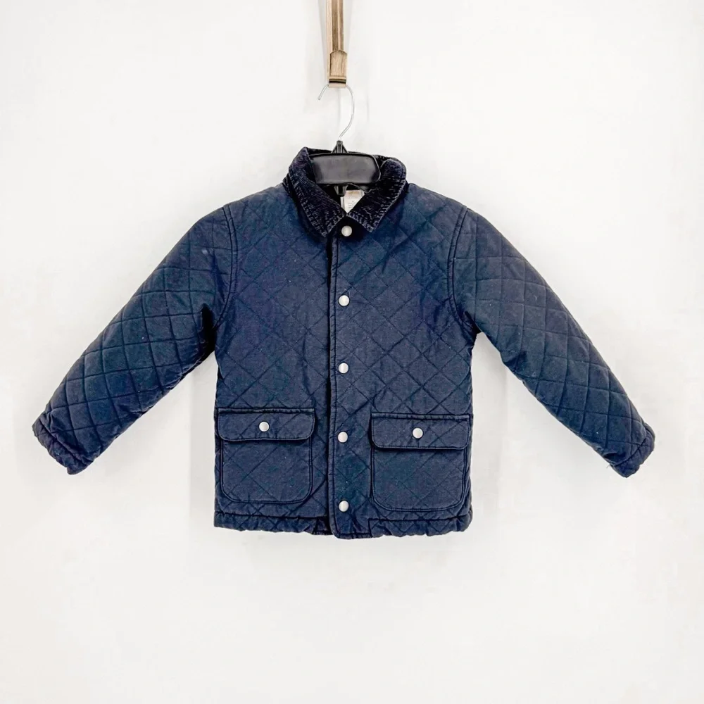 Gymboree Black Quilted Puffer Jacket